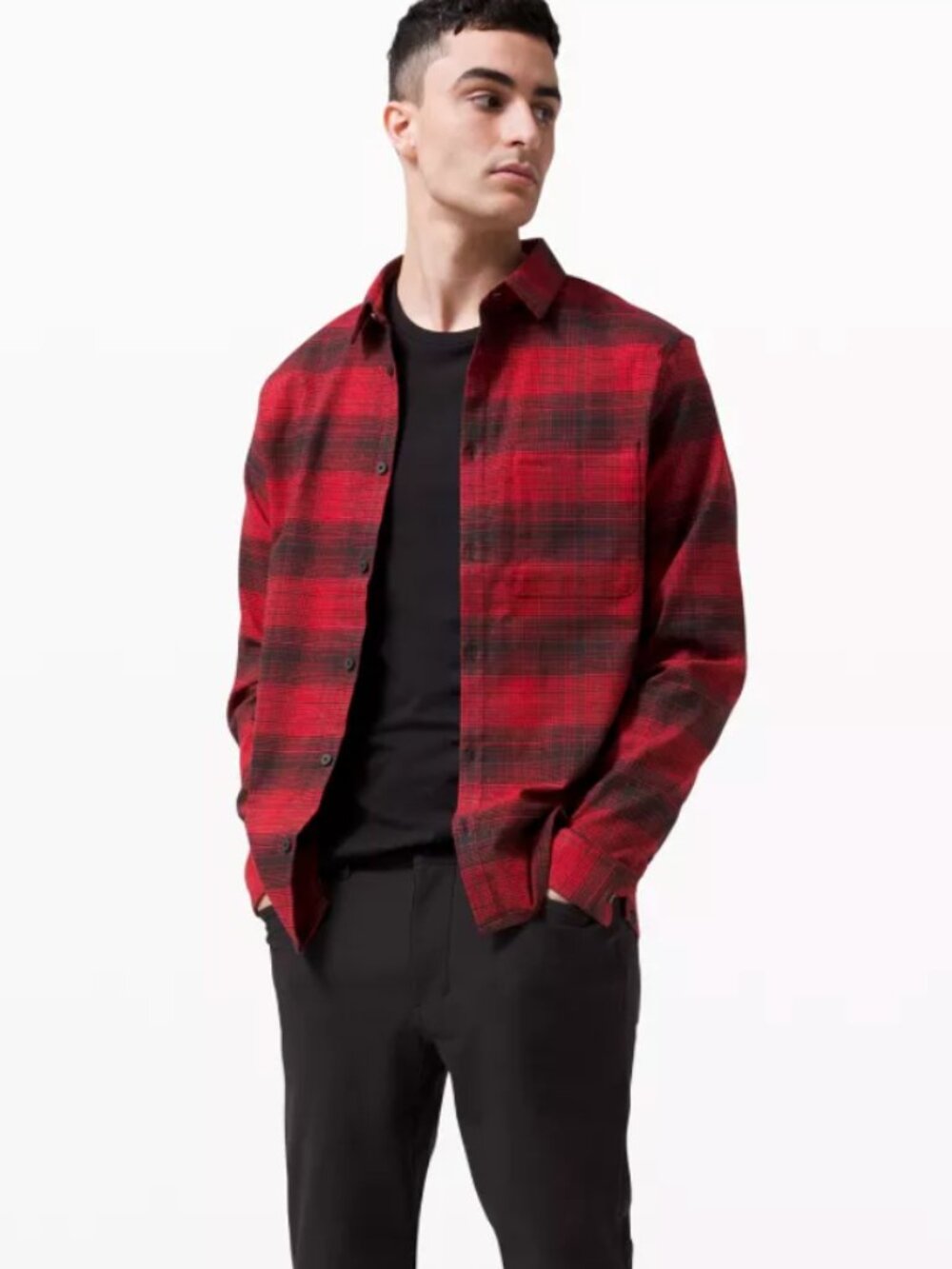 Lululemon Mason's Peak Flannel Shirt Size XS
